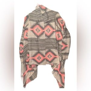 Large/Xlarge Sweater Knit Cardigan